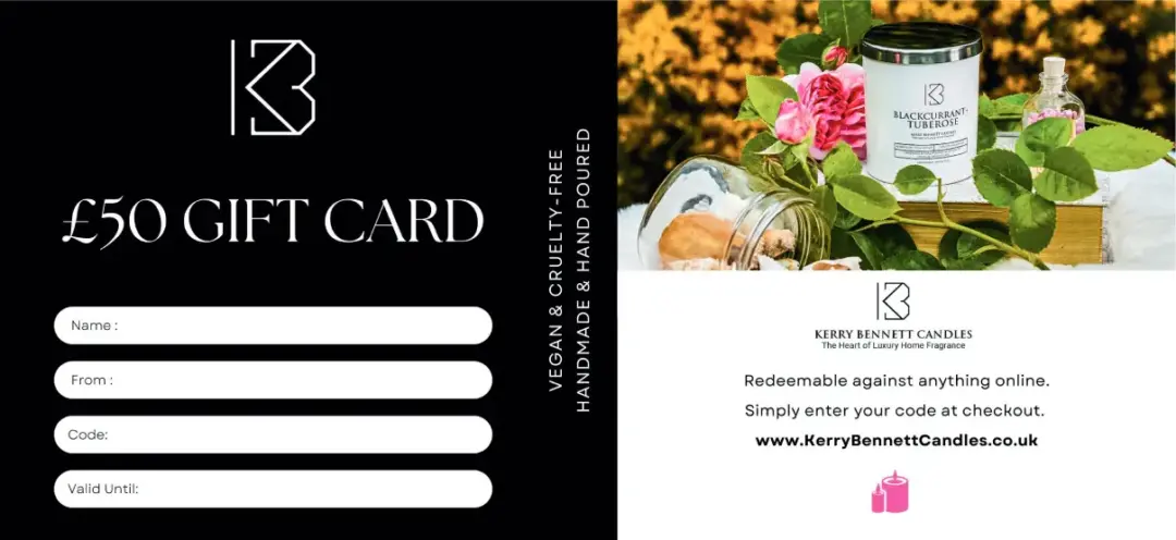 £50 Gift Card Kerry Bennett Candles