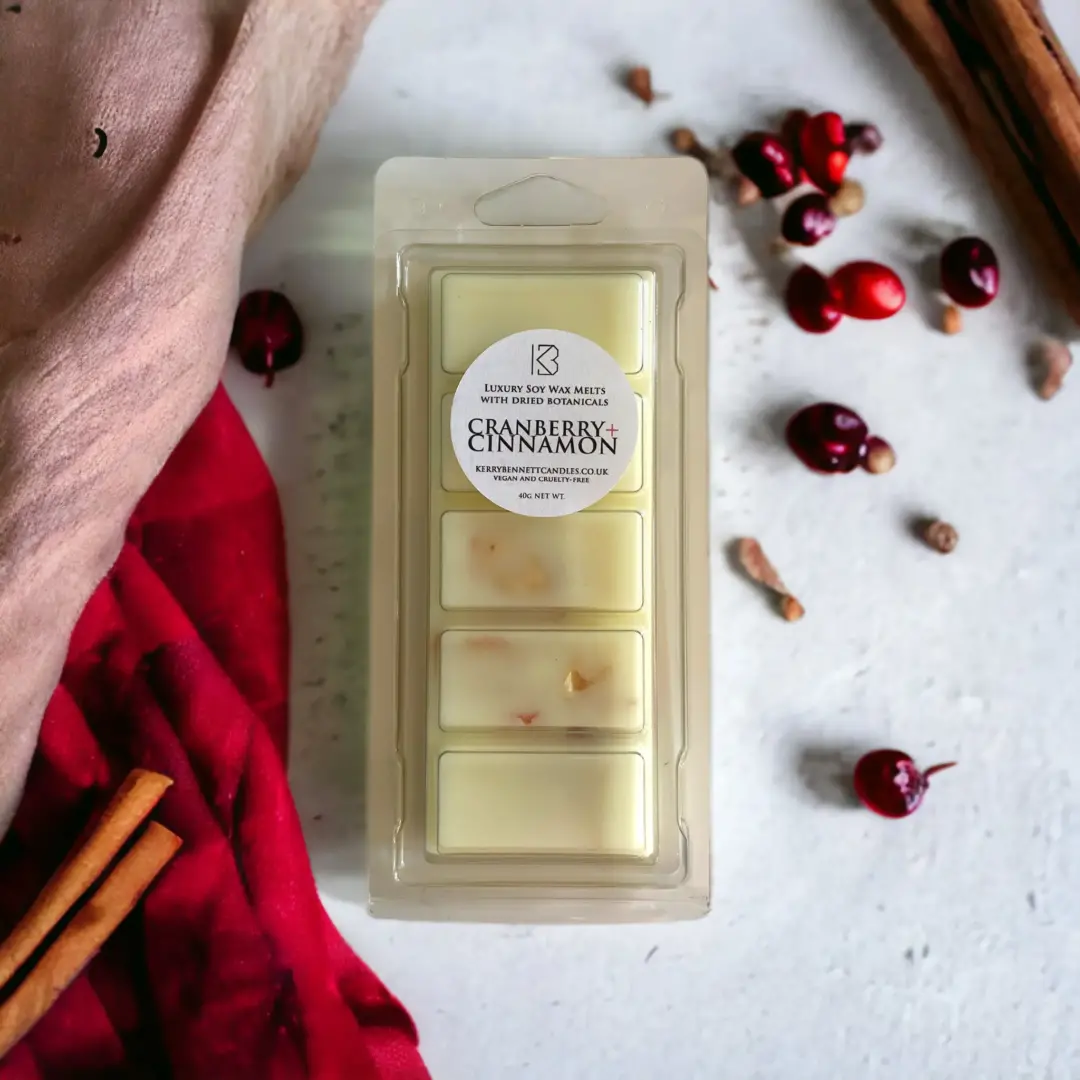 Cinnamon Cranberry Wax Melts Highly Scented Long Lasting Wax Melts