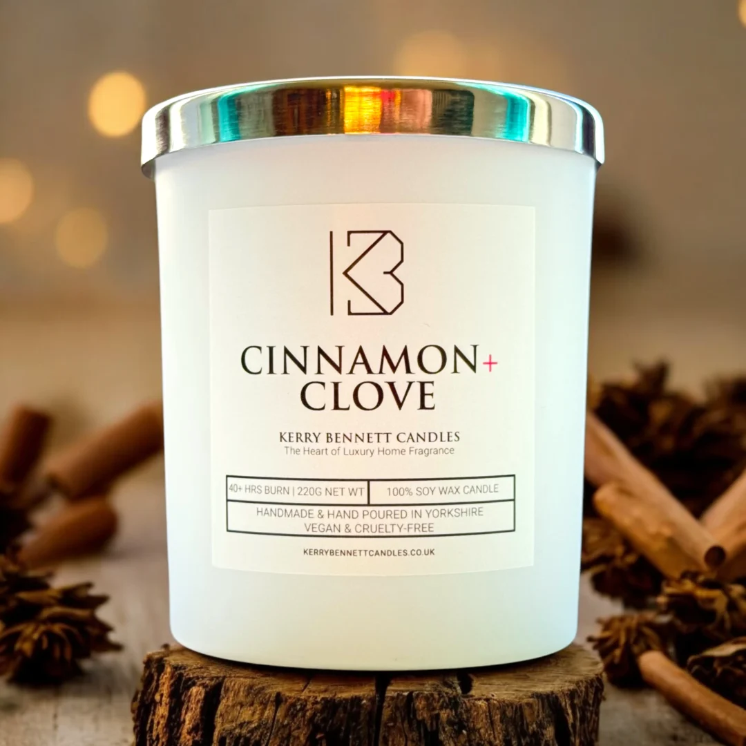 Cinnamon and Clove Scented Candle