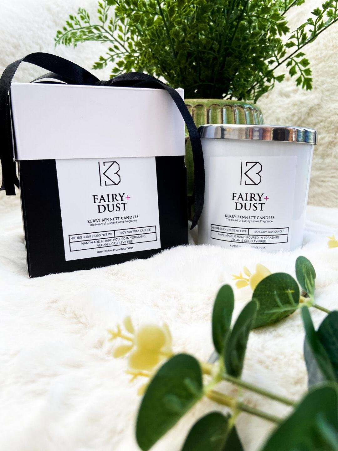 kerry bennett candles gift wrapped soy wax candles luxury scented candles with a lid