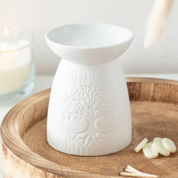 Ceramic Tree Of Life Wax Burner